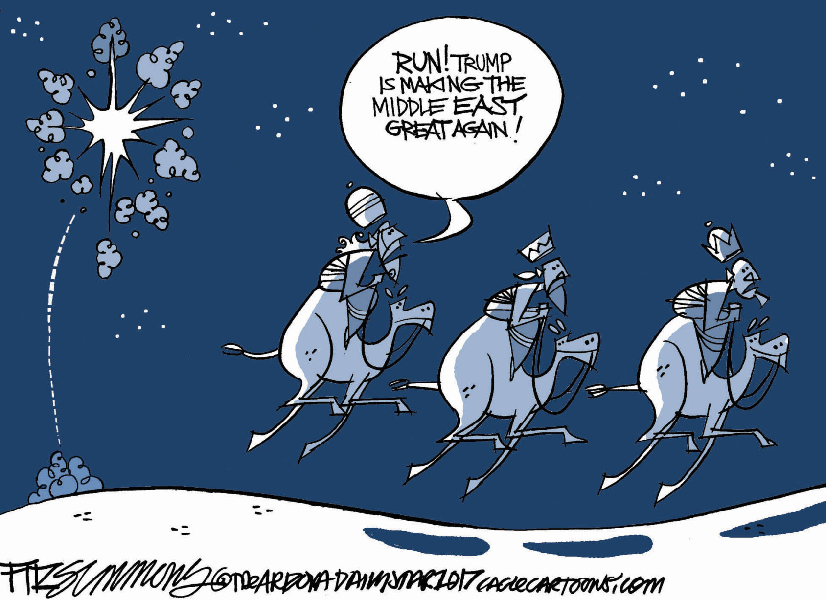 Daily Fitz Cartoon: Jerusalem